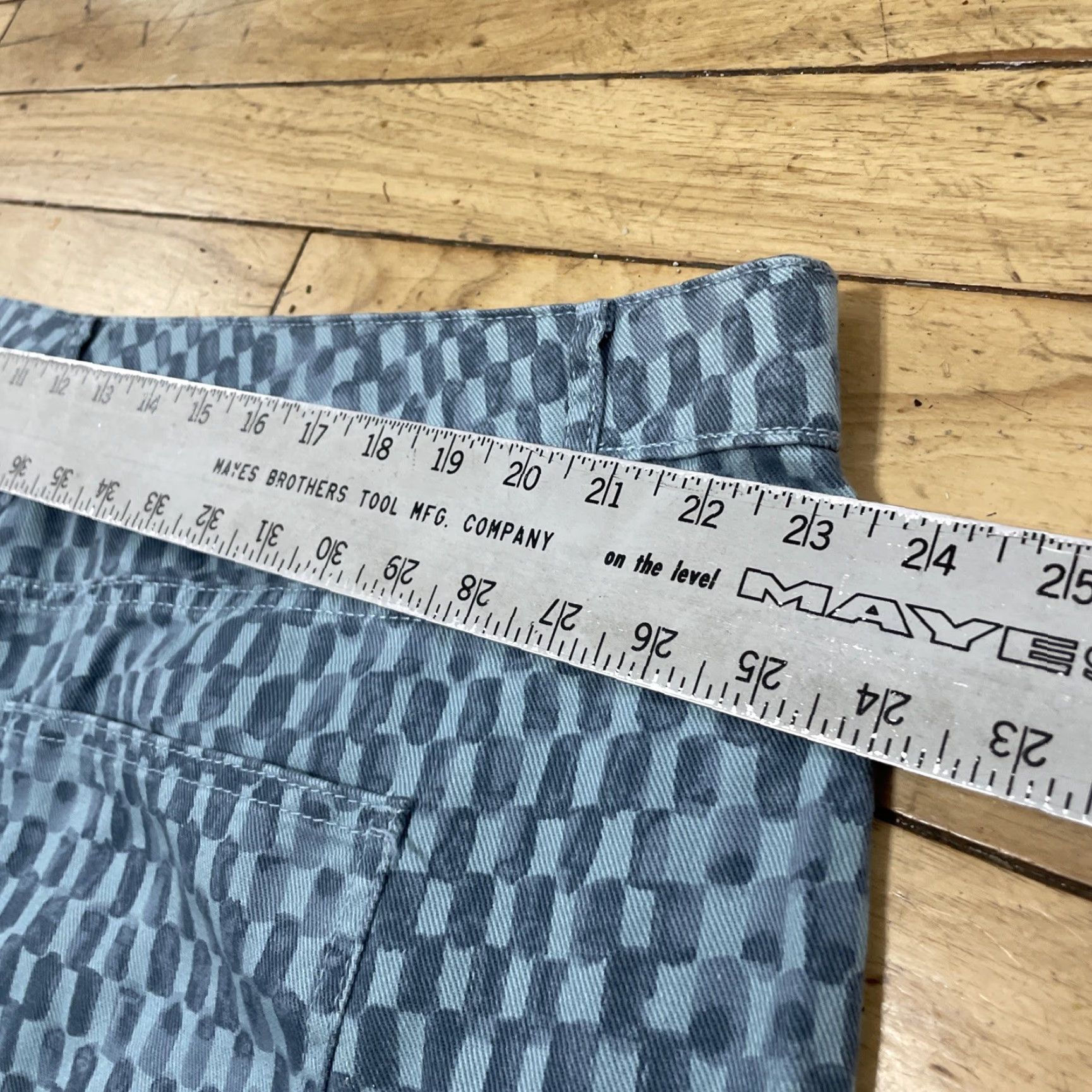 Vintage Future Collective Jeans Women 20 Gabriella Karefa-Johnson Checkered Print Jeans Size 42" / US 20 - 7 Thumbnail