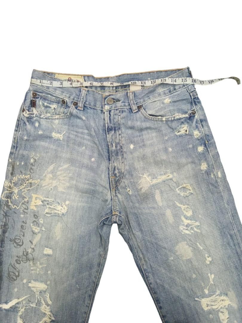 Abercrombie & Fitch 💥BEST OFFER💥VINTAGE ABERCROMBIE & FITCH DISTRESSED DENIM Size US 32 / EU 48 - 6 Thumbnail