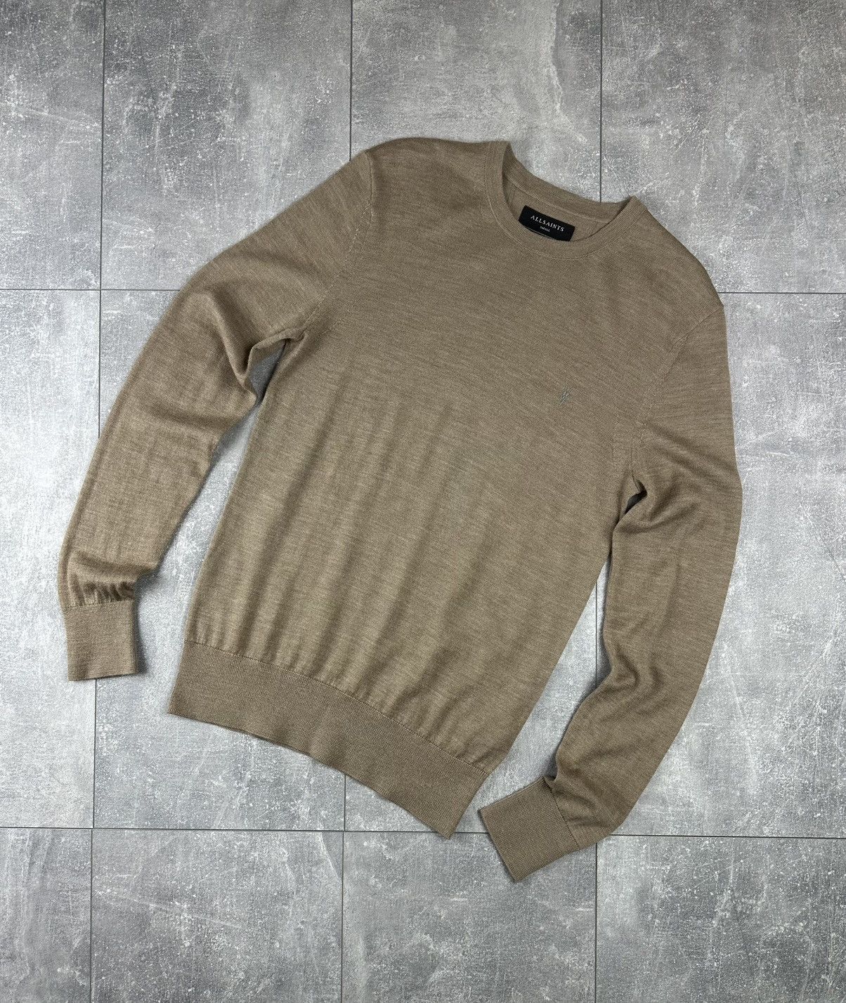 Allsaints Allsaints Merino Wool Small Logo Crew Neck Sweater Size US S / EU 44-46 / 1 - 2 Thumbnail