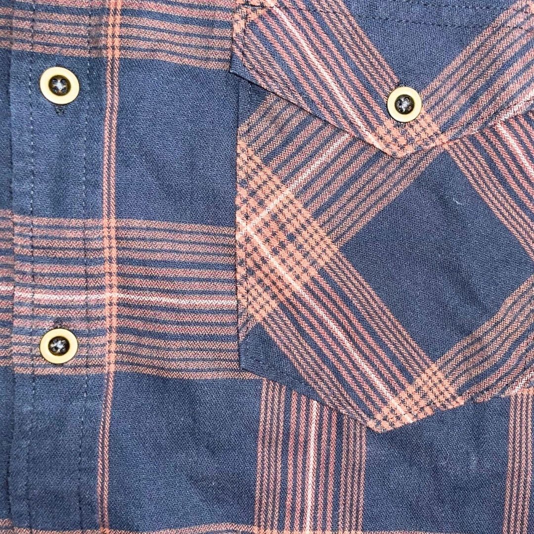 Wrangler Mens Long Sleeve Western Flannel Buttonup Shirt Cowboy Rodeo Size US L / EU 52-54 / 3 - 4 Thumbnail