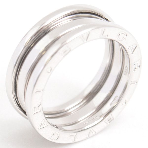 Bvlgari Bvlgari Bvlgari B-ZERO1 Ring 750WG White Gold Metal Ring 74573 in Great Condition Size ONE SIZE - 1 Thumbnail