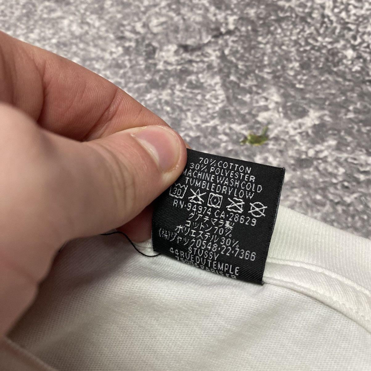 Stussy Mens Stussy Big Logo Luxury designer y2k opium tee size L Size US L / EU 52-54 / 3 - 13 Thumbnail
