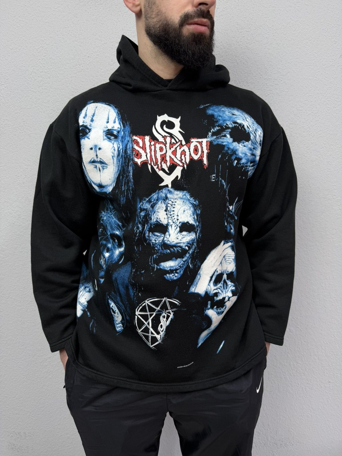 Slipknot Vintage Slipknot 2004 Hoodie Thrash Metal Archival Rare Size US M / EU 48-50 / 2 - 1 Thumbnail