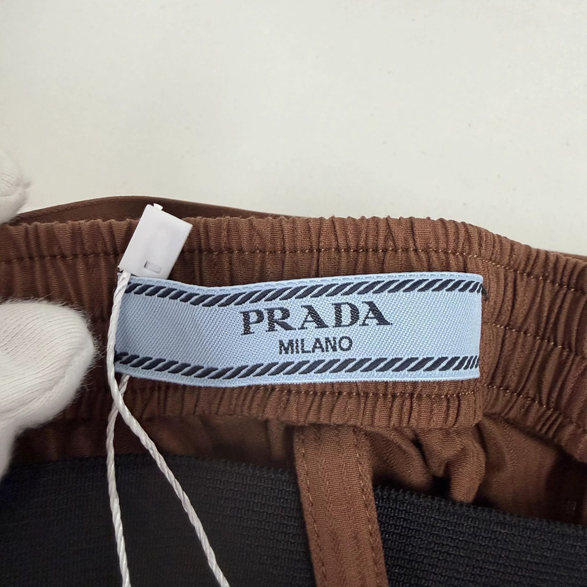 Prada Prada Deep Khaki Skirt 38 Size 26" / US 2 / IT 38 - 6 Thumbnail