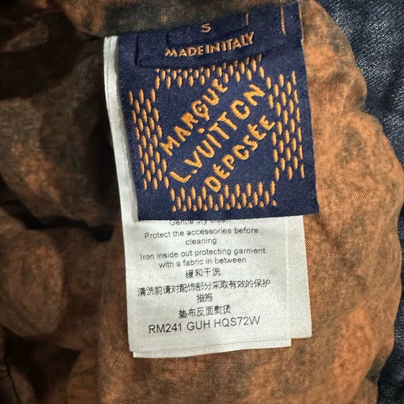 Louis Vuitton Louis Vuitton Fei Dongxiu Washed Embossed Embroidered Old Size US S / EU 44-46 / 1 - 5 Thumbnail