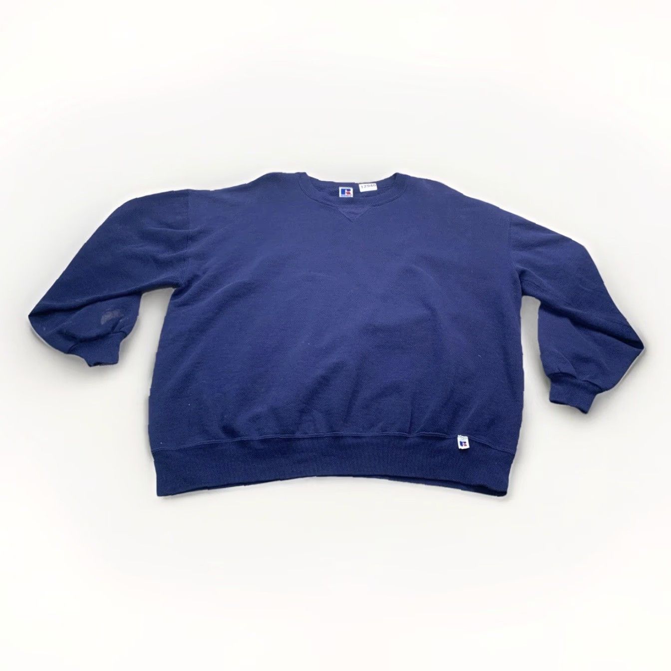 Vintage VINTAGE Russell Sweatshirt USA Blue Crew Neck 2XL Mens Logo Tag 90s Comfort Pullover Hoodie? Size US XXL / EU 58 / 5 - 2 Thumbnail
