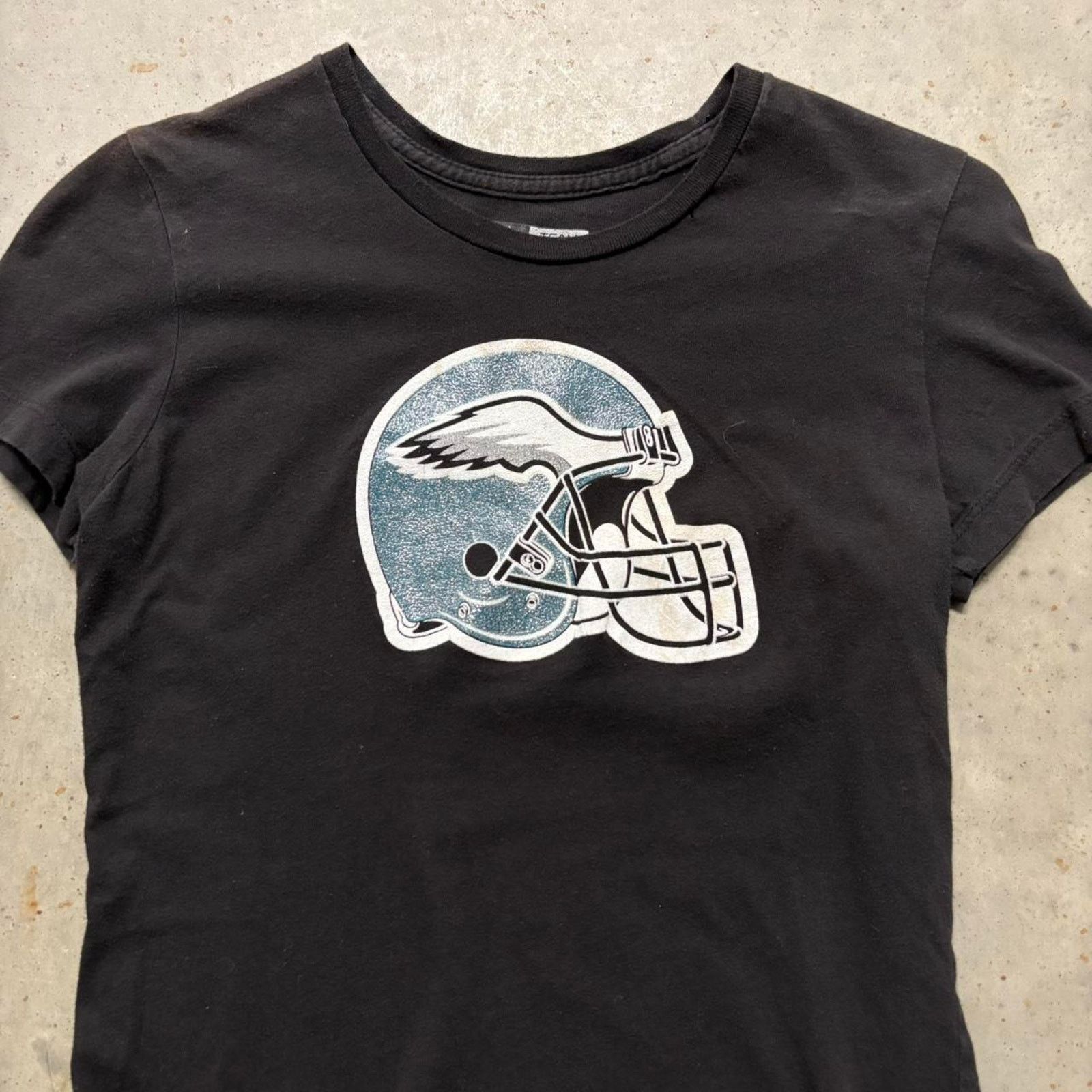 NFL × Vintage Crazy Vintage Y2K Philadelphia Eagles Graphic Baby T Shirt Size S / US 4 / IT 40 - 3 Thumbnail