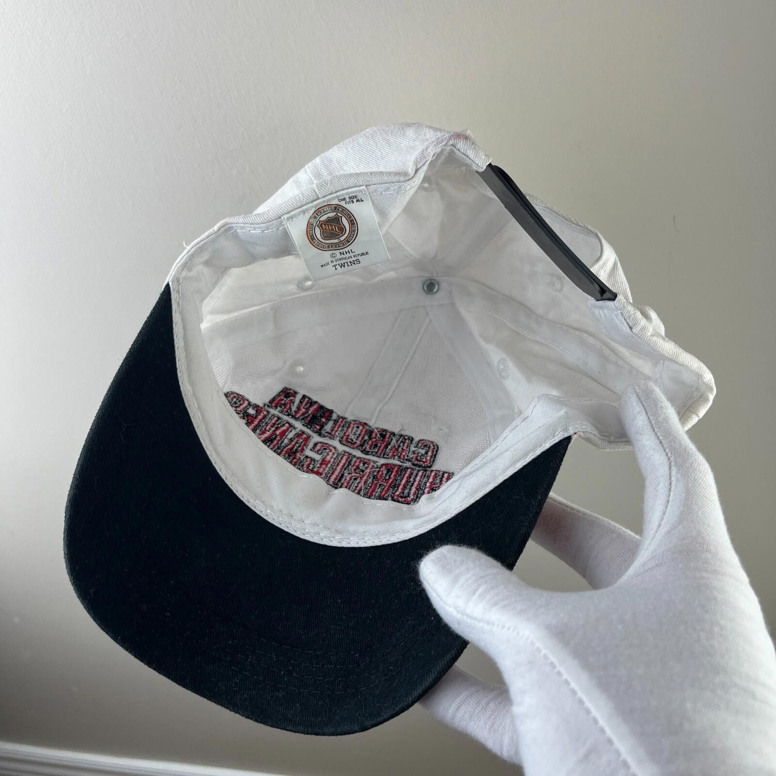 NHL Vintage Carolina Hurricanes NHL Snapback Hat Size ONE SIZE - 4 Thumbnail