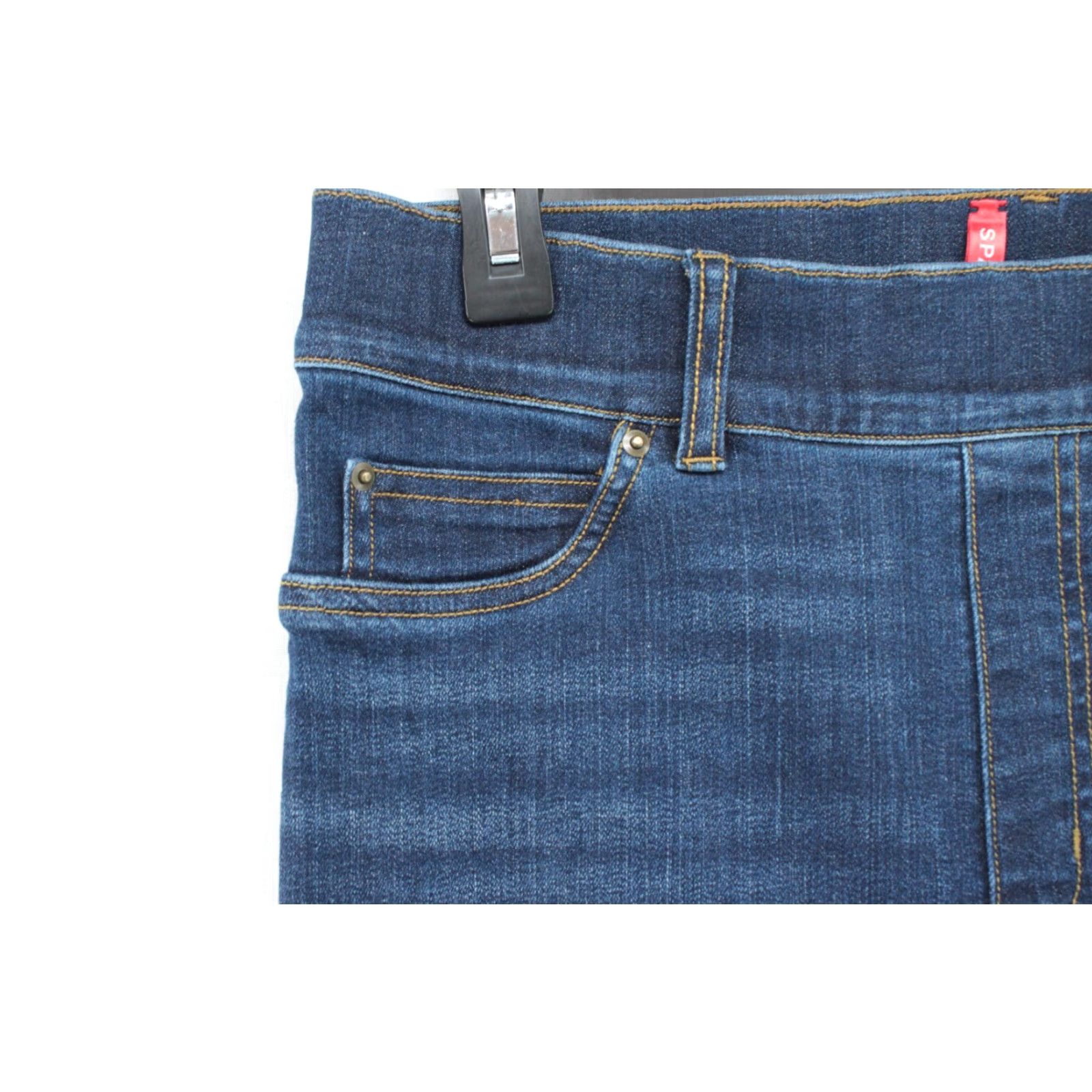 Spanx Spanx Flare Jeans M Regular Midnight Shade Stretch Slimming 20327R Womens Size 32" / US 10 / IT 46 - 6 Thumbnail