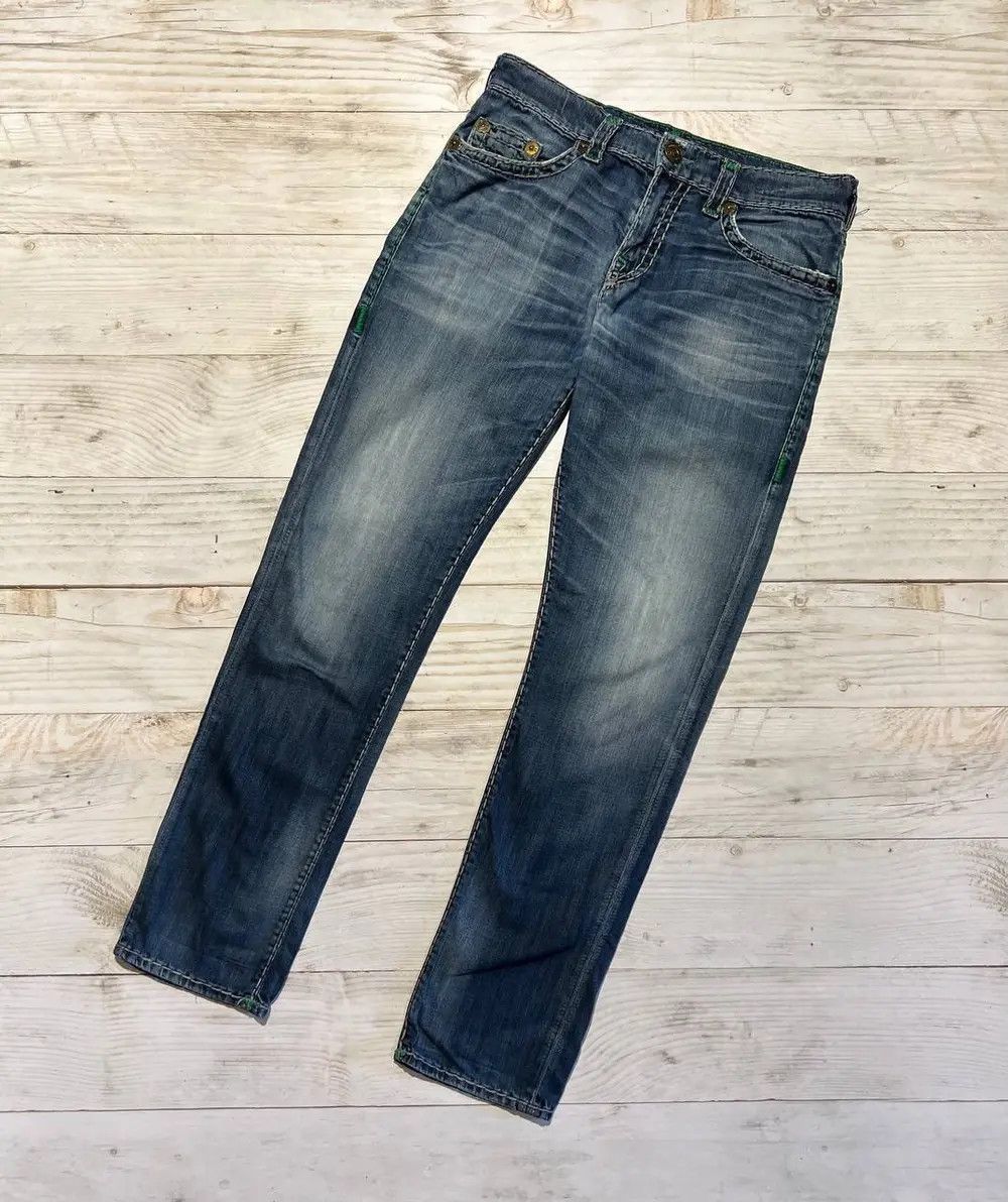 True Religion Vintage True Religion Geno Relaxed Slim Denim Jeans Y2K Size US 33 - 6 Thumbnail