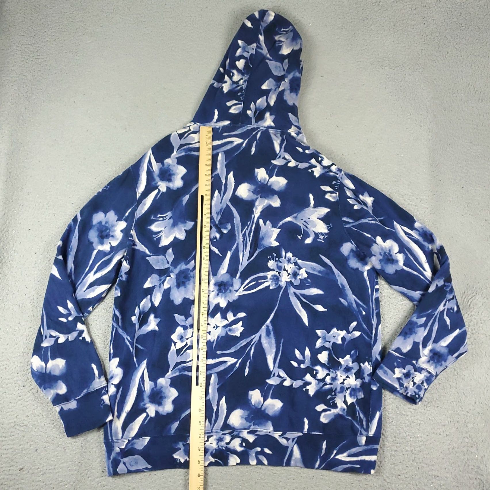 Polo Ralph Lauren Ralph Lauren Polo Hoodie Mens XL Blue Floral Pony Pullover Sweatshirt Knit Mock Neck Logo Pockets All Seasons Brand: Polo Ralph Lauren Size US XL / EU 56 / 4 - 6 Thumbnail