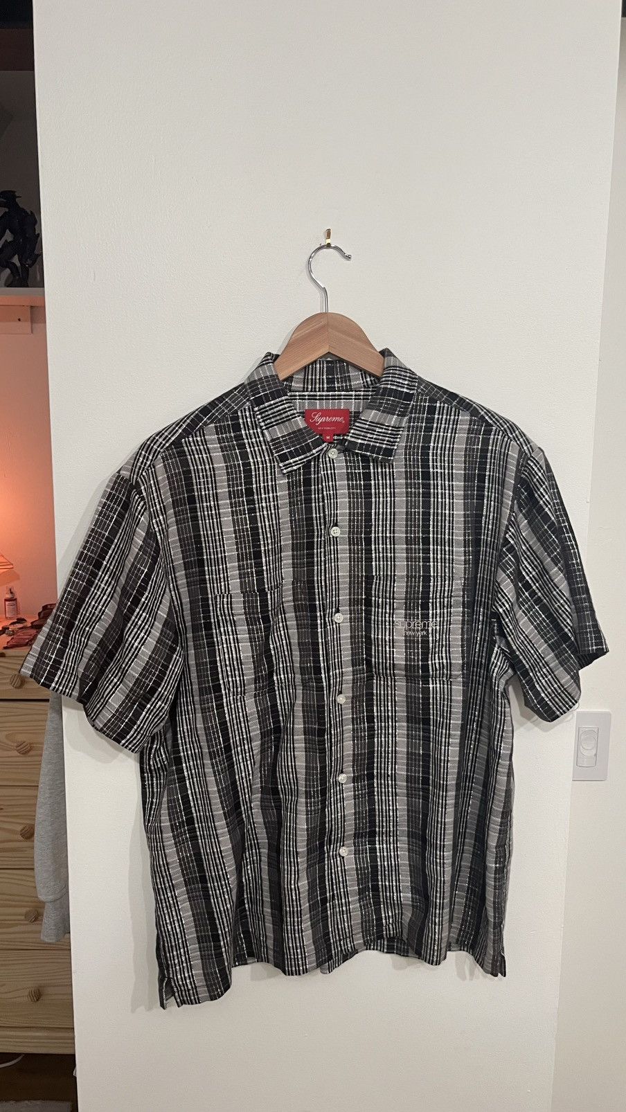 Supreme Supreme Loose Fit Mini S/S Plaid Shirt | Grailed