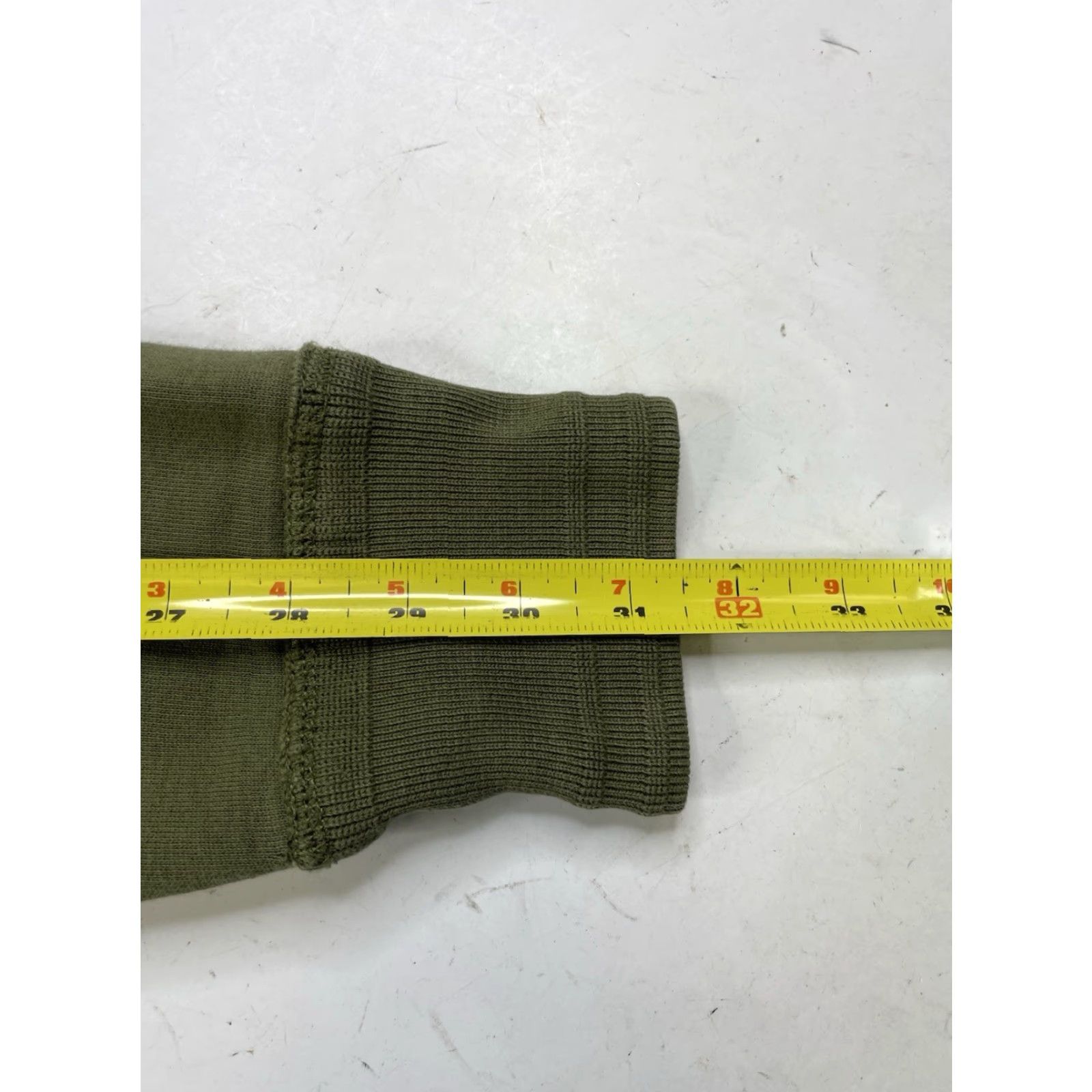 Polo Ralph Lauren VINTAGE POLO RALPH LAUREN MENS SHAWL SWEATER GREEN MILITARY ARMY COTTON FATIGUE MEDIUM Size US M / EU 48-50 / 2 - 5 Thumbnail
