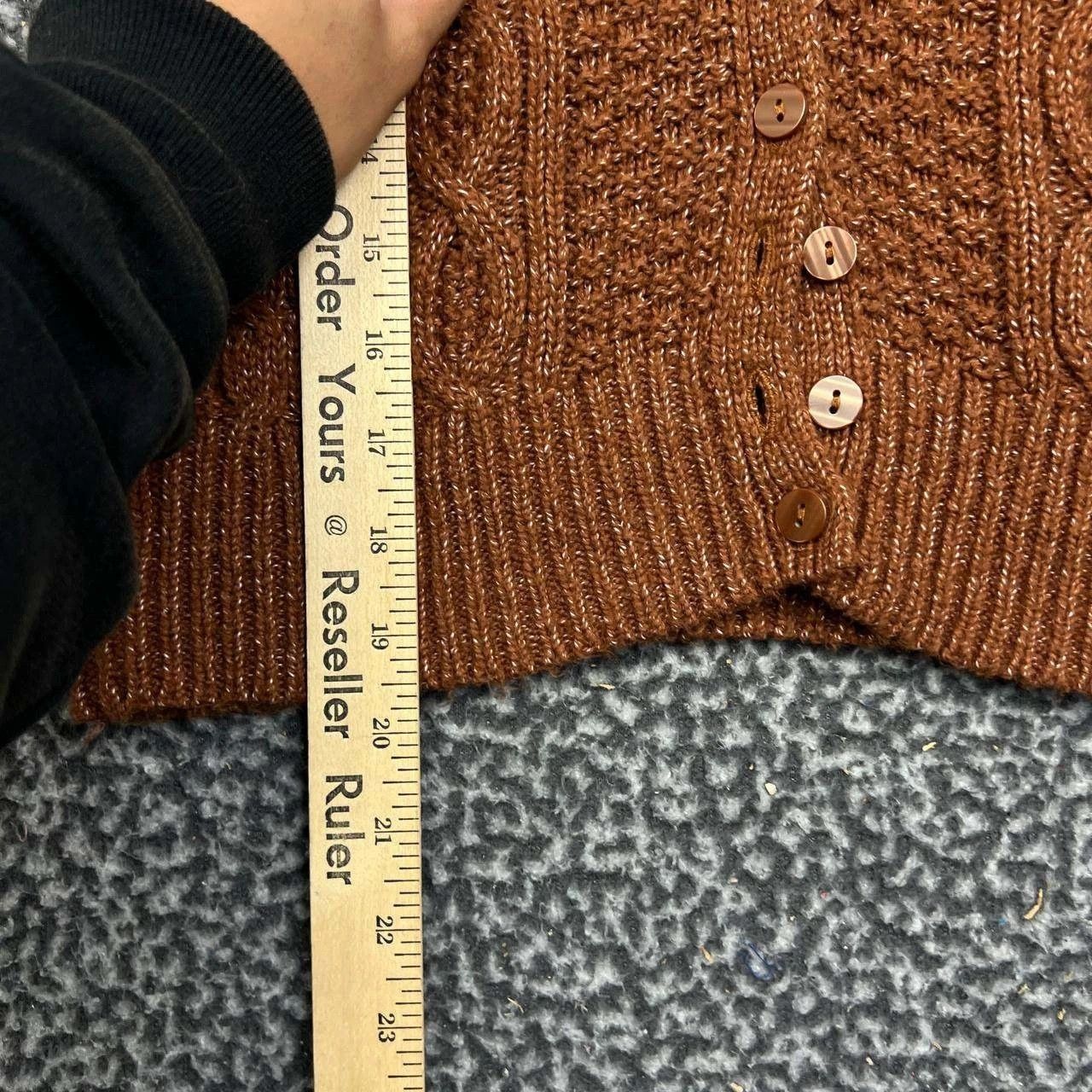 Abercrombie & Fitch Abercrombie & Fitch Sweater Women XS Cable Knit Button Up Size XS / US 0-2 / IT 36-38 - 5 Thumbnail