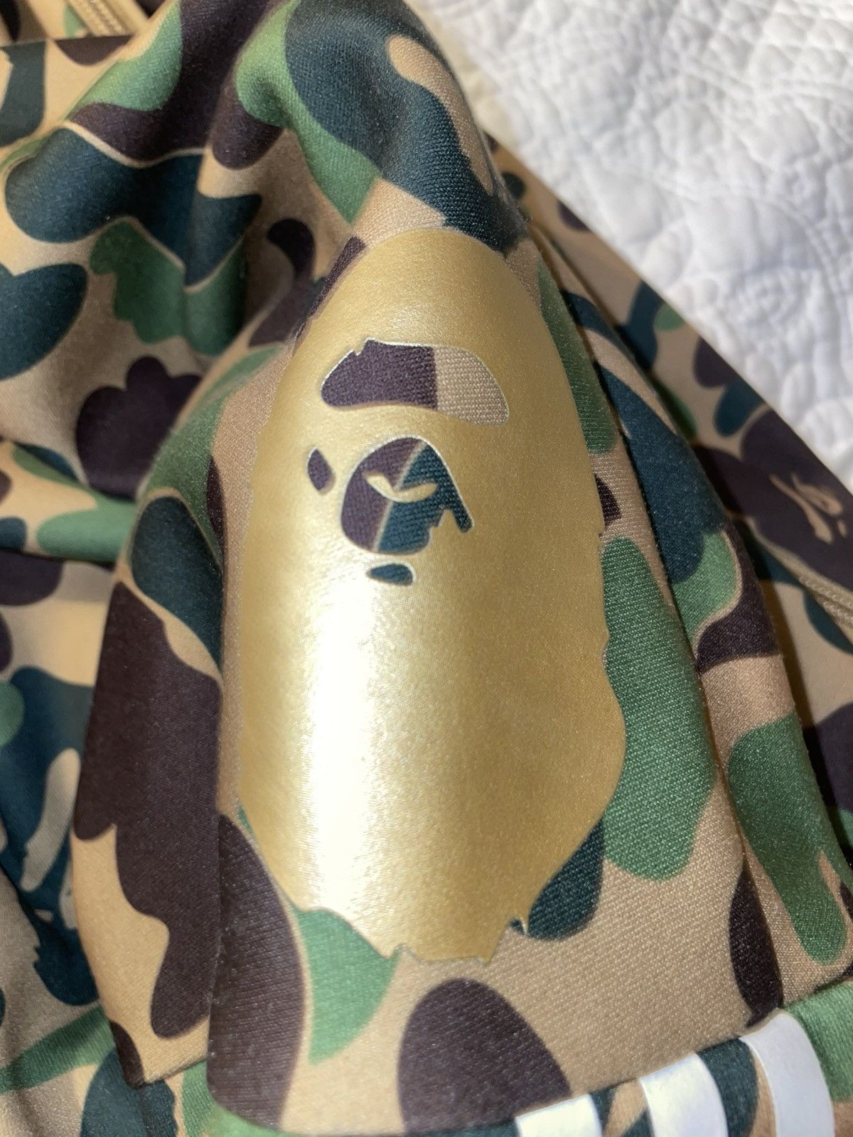 Adidas × Bape A Bathing Bape x Adidas Men's Full Zip Hoodie Size US L / EU 52-54 / 3 - 10 Thumbnail