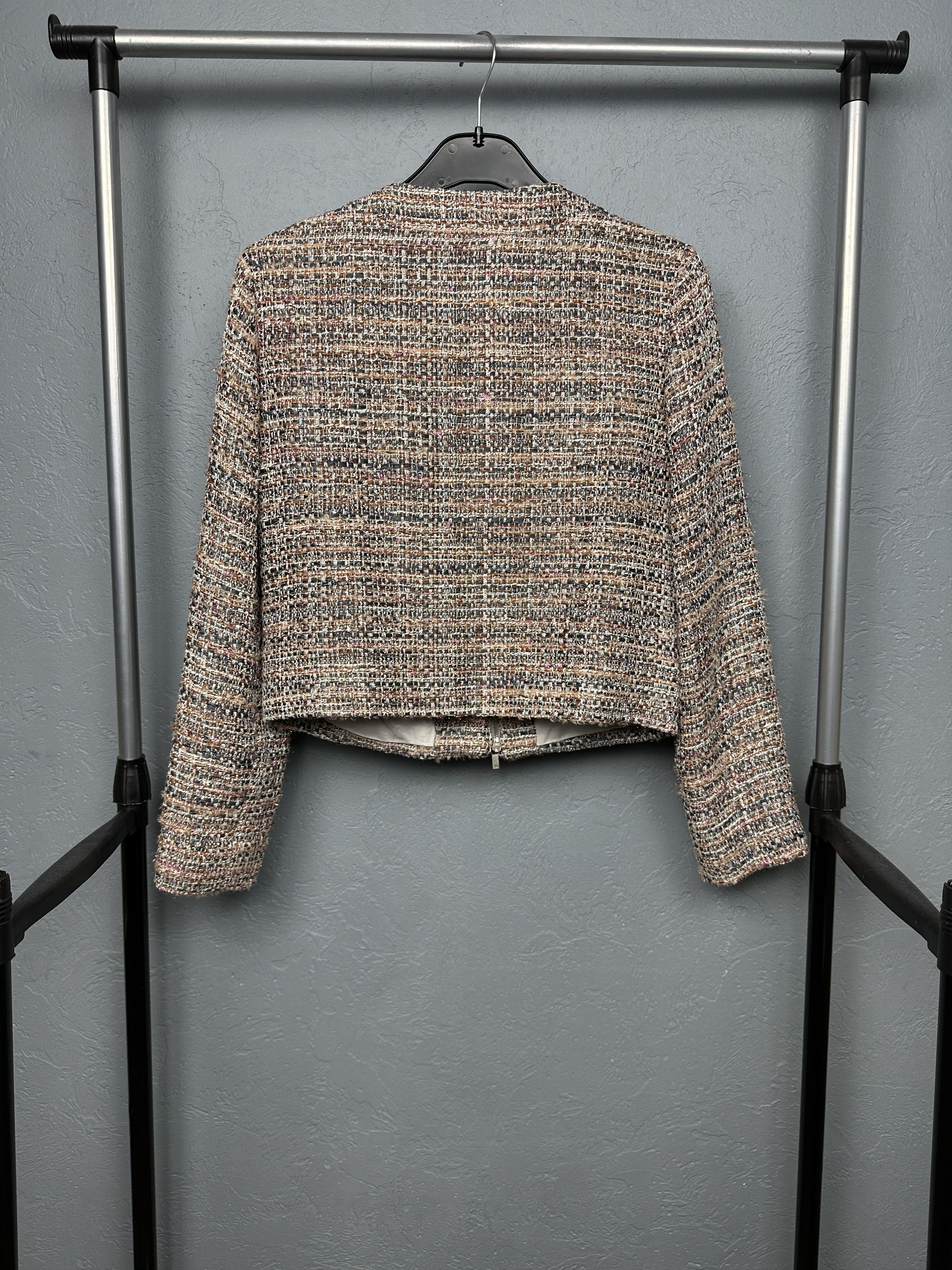 Designer Fabiana Filippi Womens Knit Jacket Size S / US 4 / IT 40 - 8 Thumbnail