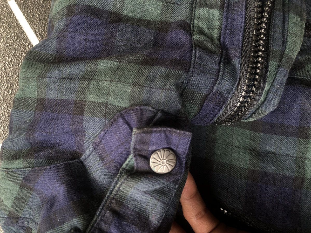 If Six Was Nine GOA Style Jungle Storm Tartan Jacket Multi Zipper Size US M / EU 48-50 / 2 - 7 Thumbnail