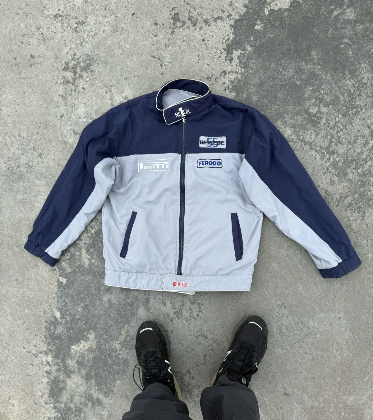 Other Vintage Y2K Harrison Racing Moto Pirelli F1 Track Jacket Size US L / EU 52-54 / 3 - 9 Thumbnail
