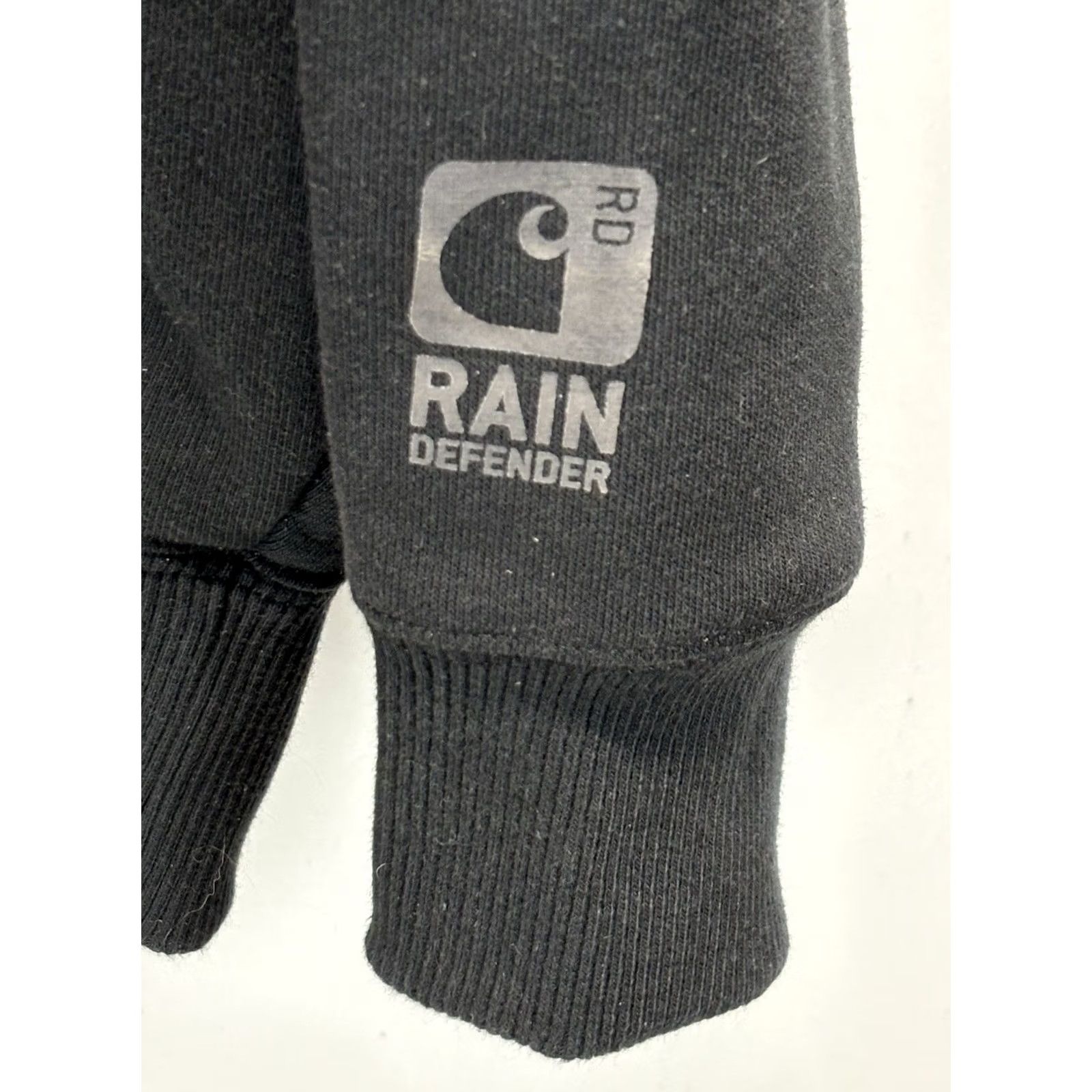 Carhartt Carhartt Sweatshirt Mens L Black Regular 1/4 Zip Hoodie Fleece Heavyweight Pullover Hooded Size US L / EU 52-54 / 3 - 3 Thumbnail