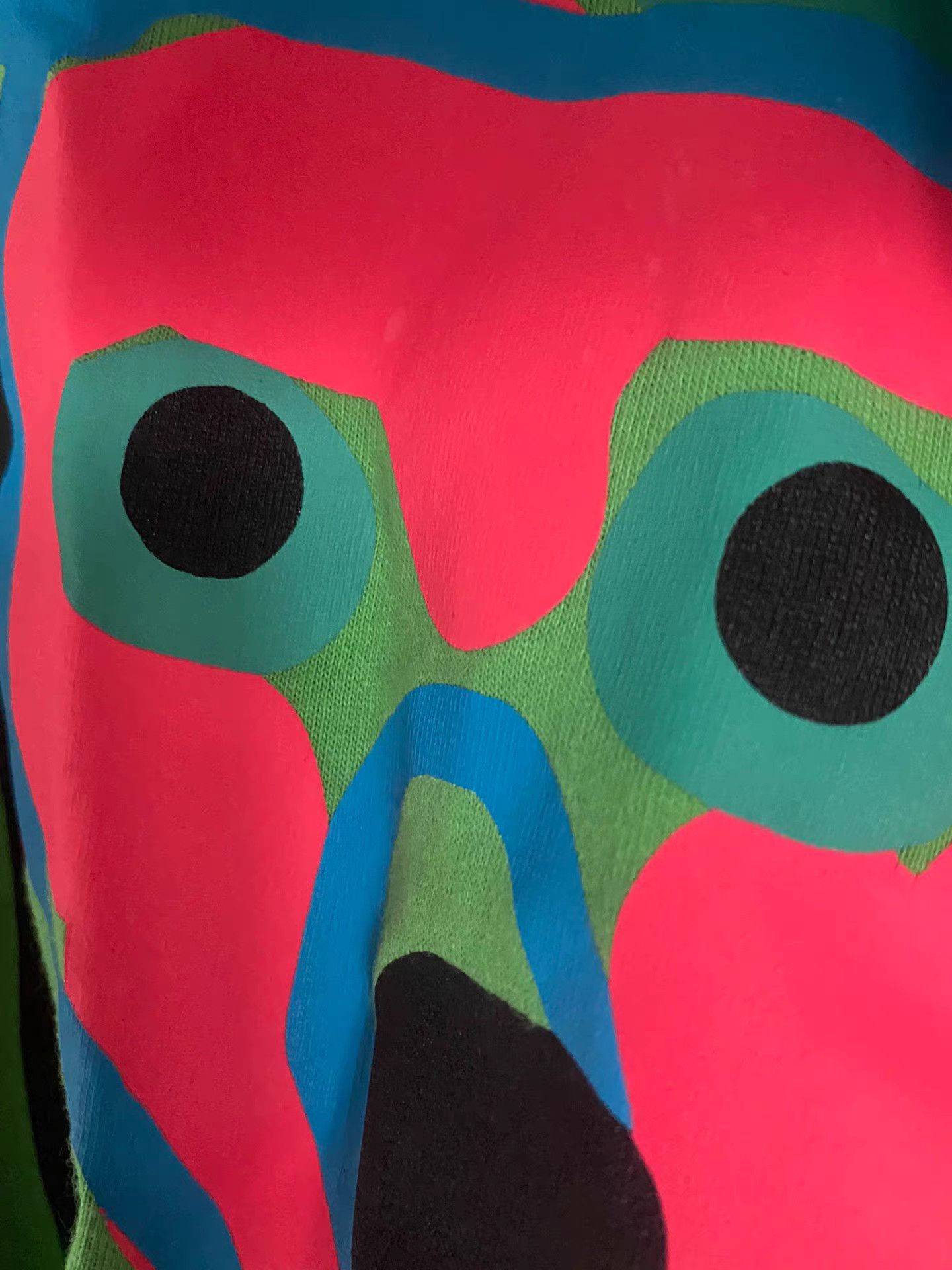 Maison Kitsune Maison Kitsuné Fluorescent Green T-Shirt K10 Size US M / EU 48-50 / 2 - 3 Thumbnail