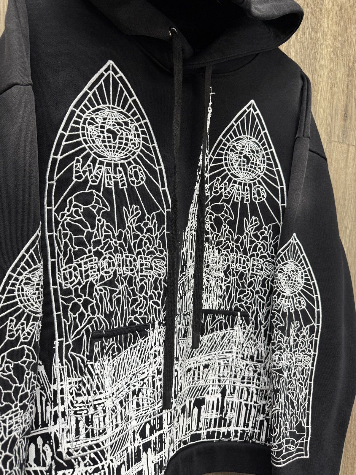 Who Decides War Who Decides War Black Hoodie Size US XS / EU 42 / 0 - 4 Thumbnail
