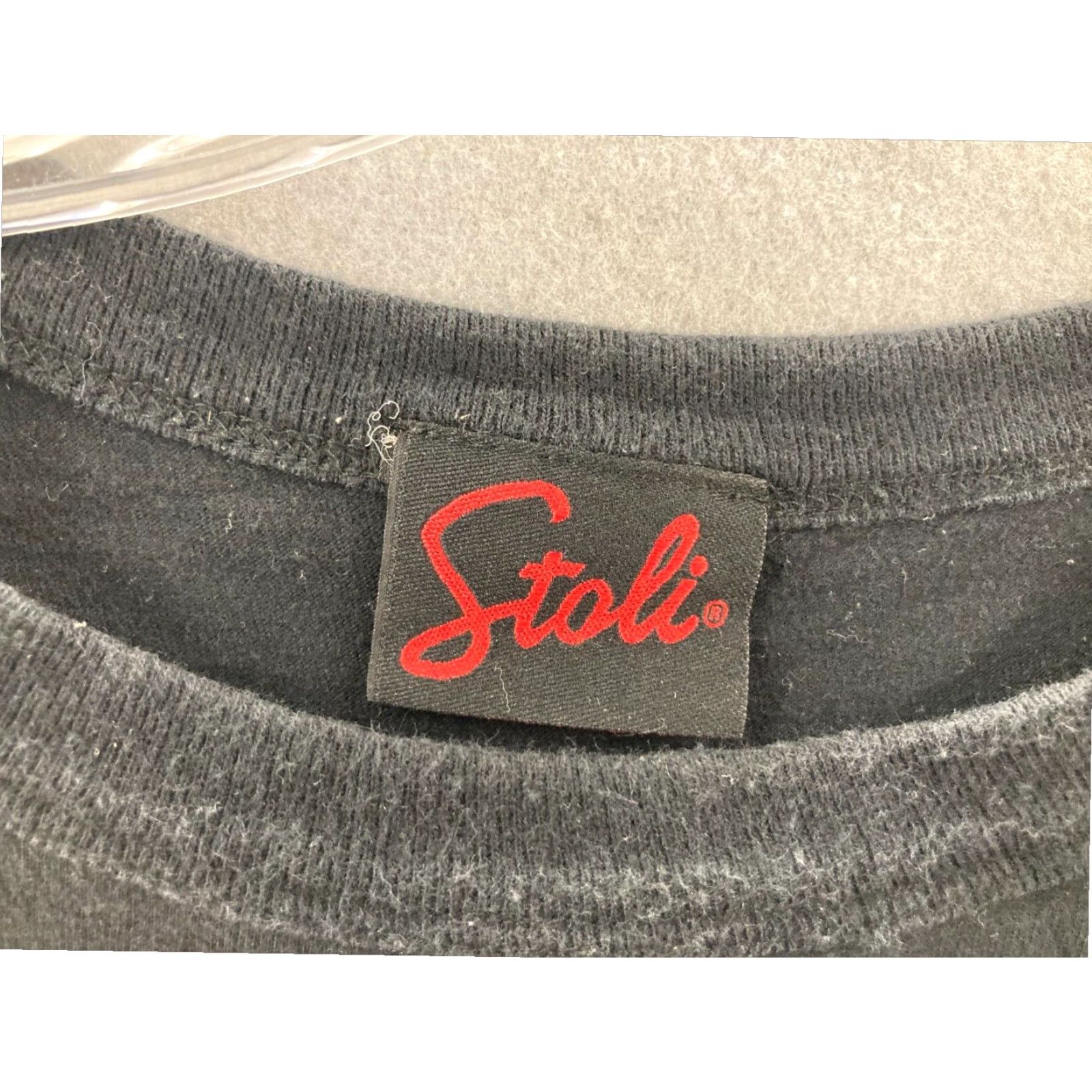 Vintage Stali Mens Large Black Authentic Shirt Size US L / EU 52-54 / 3 - 2 Thumbnail