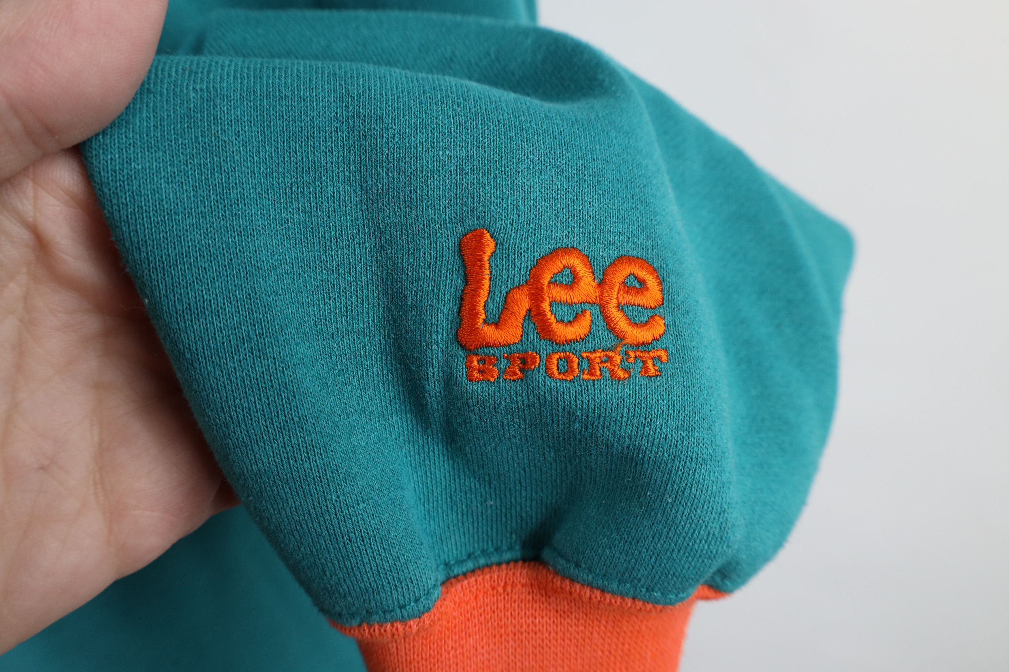 Vintage Vintage 90s Out Miami Dolphins Football Sweatshirt Teal Size US L / EU 52-54 / 3 - 4 Thumbnail