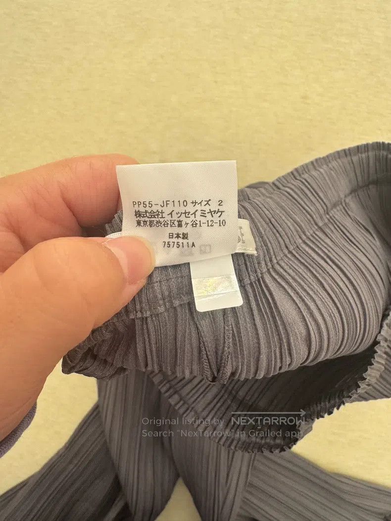 Issey Miyake Issey Miyake Gray Long Pants Size 25" / US 0 / IT 36 - 3 Thumbnail