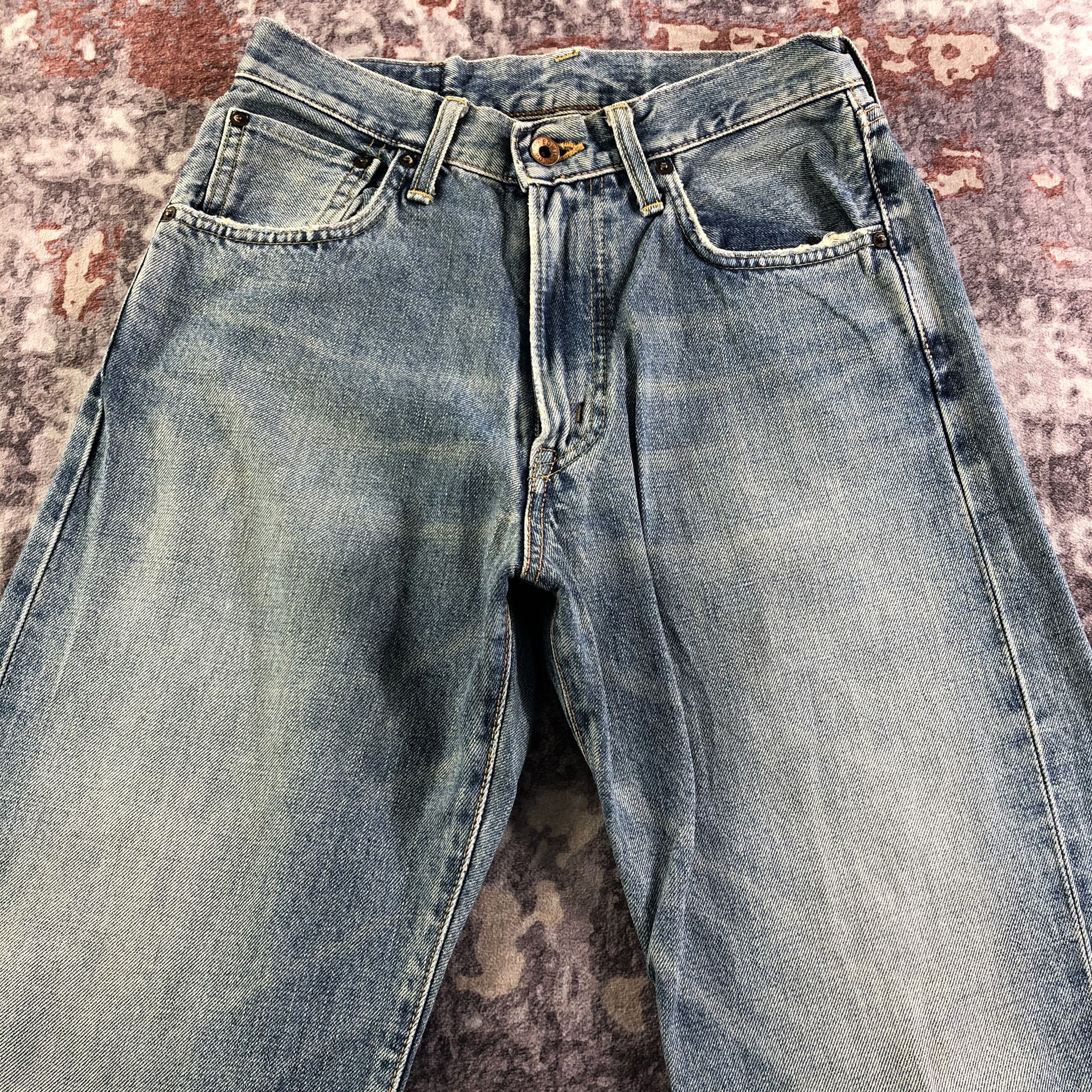 Edwin Vintage Blue Wash Edwin 505 Selvedge Jeans-JM3651 Size US 28 / EU 44 - 3 Thumbnail