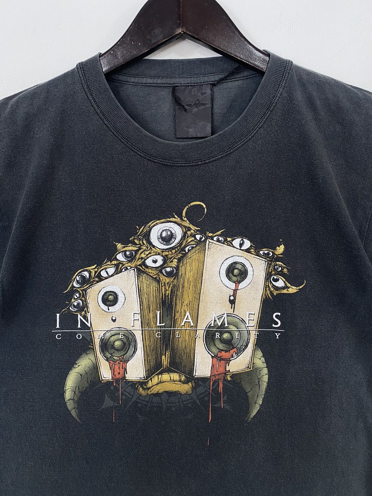 Band Tees 💥VINTAGE IN FLAMES melodic metal band Come Clarity shirt Size US M / EU 48-50 / 2 - 3 Thumbnail