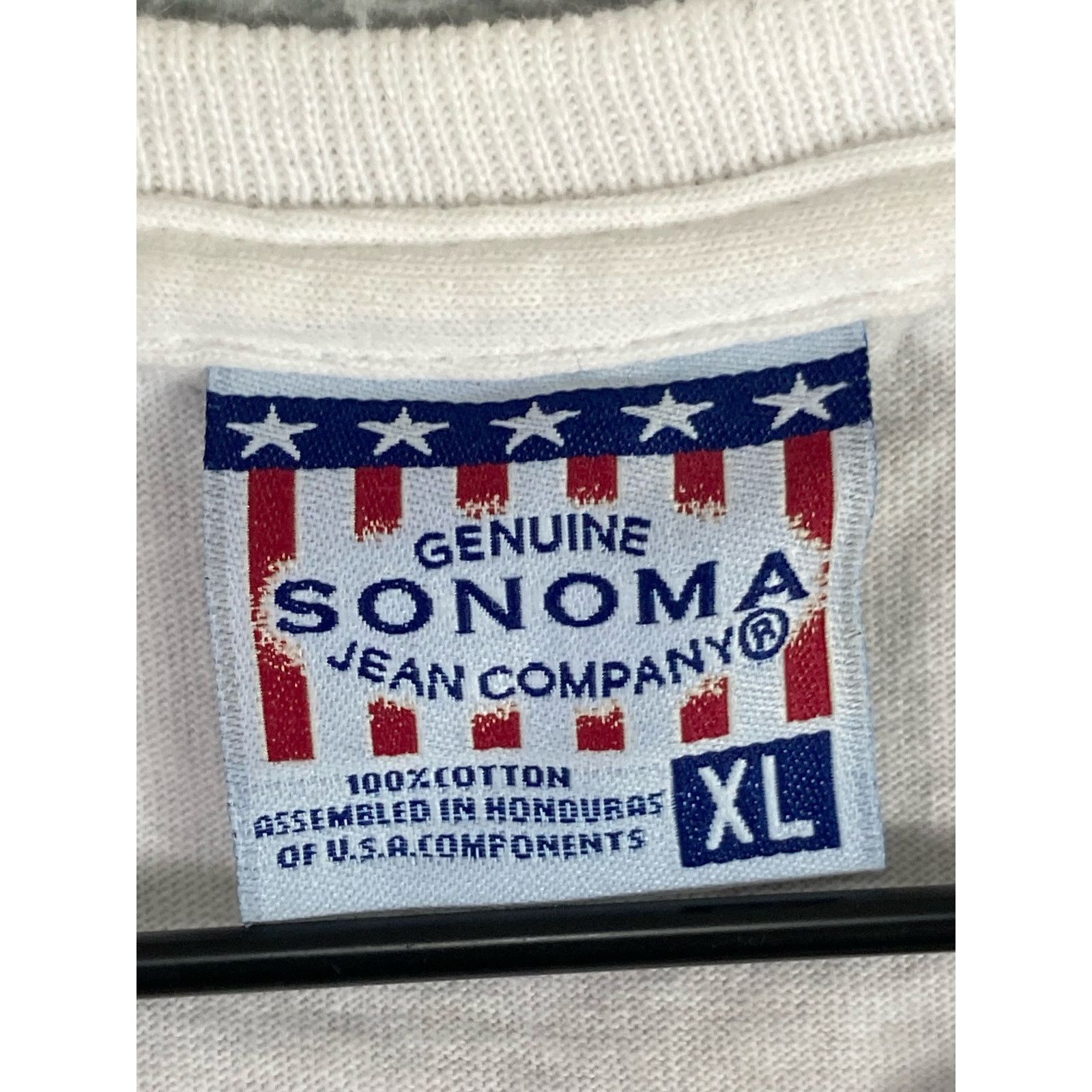 Sonoma Vintage September 11 2001 Men's XL White American Flag Tee Size US XL / EU 56 / 4 - 2 Thumbnail