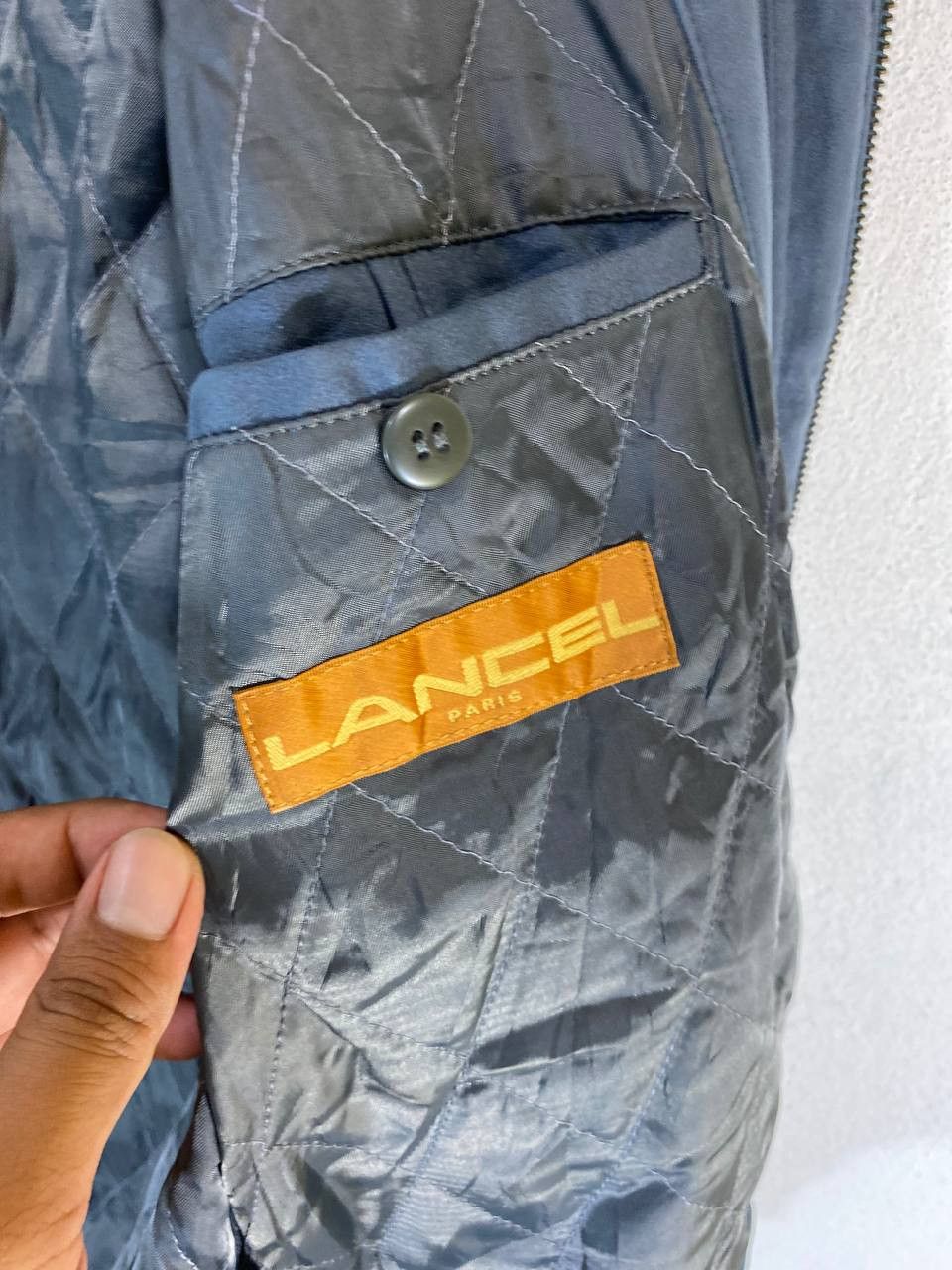 Lancel vintage lancel bomber jacket nice design Size US L / EU 52-54 / 3 - 8 Thumbnail