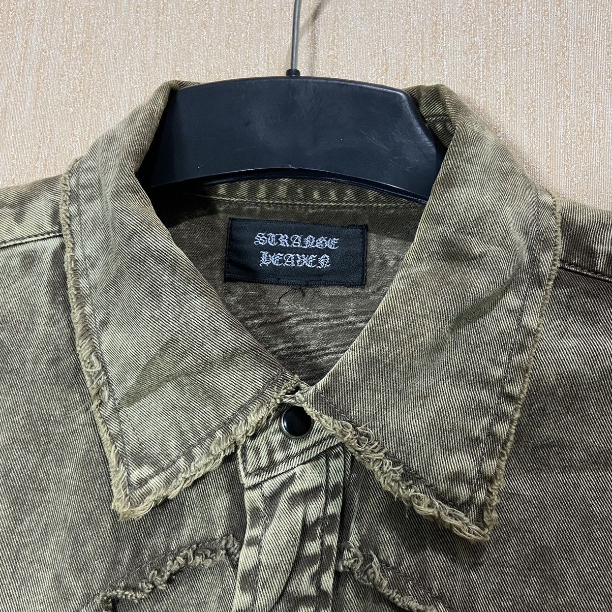 Japanese Brand Distressed strage heaven studed KMRii Style shirt Size US M / EU 48-50 / 2 - 5 Thumbnail