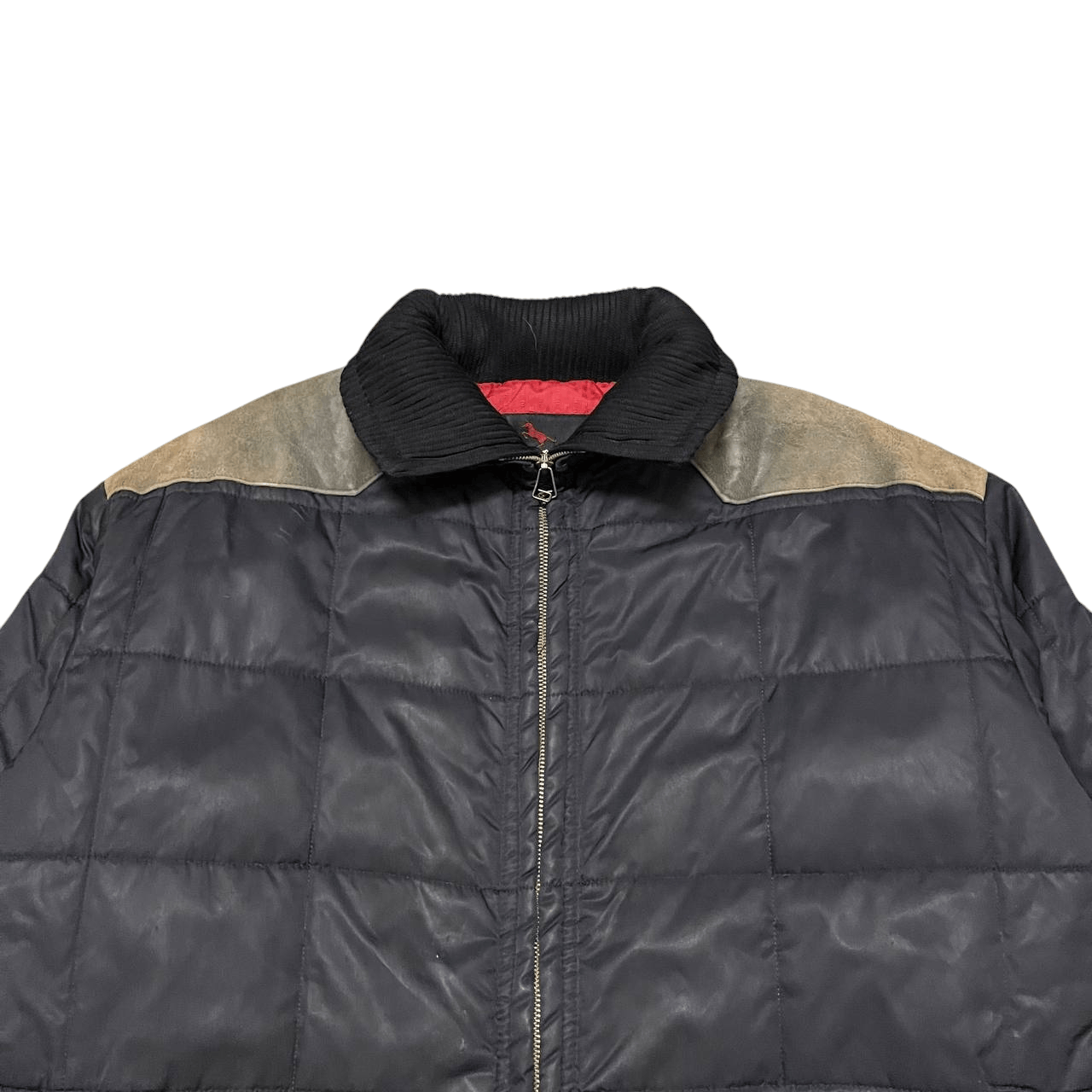Japanese Brand Vintage World Horse Puffer Jacket Hidden Hood Size US M / EU 48-50 / 2 - 2 Thumbnail