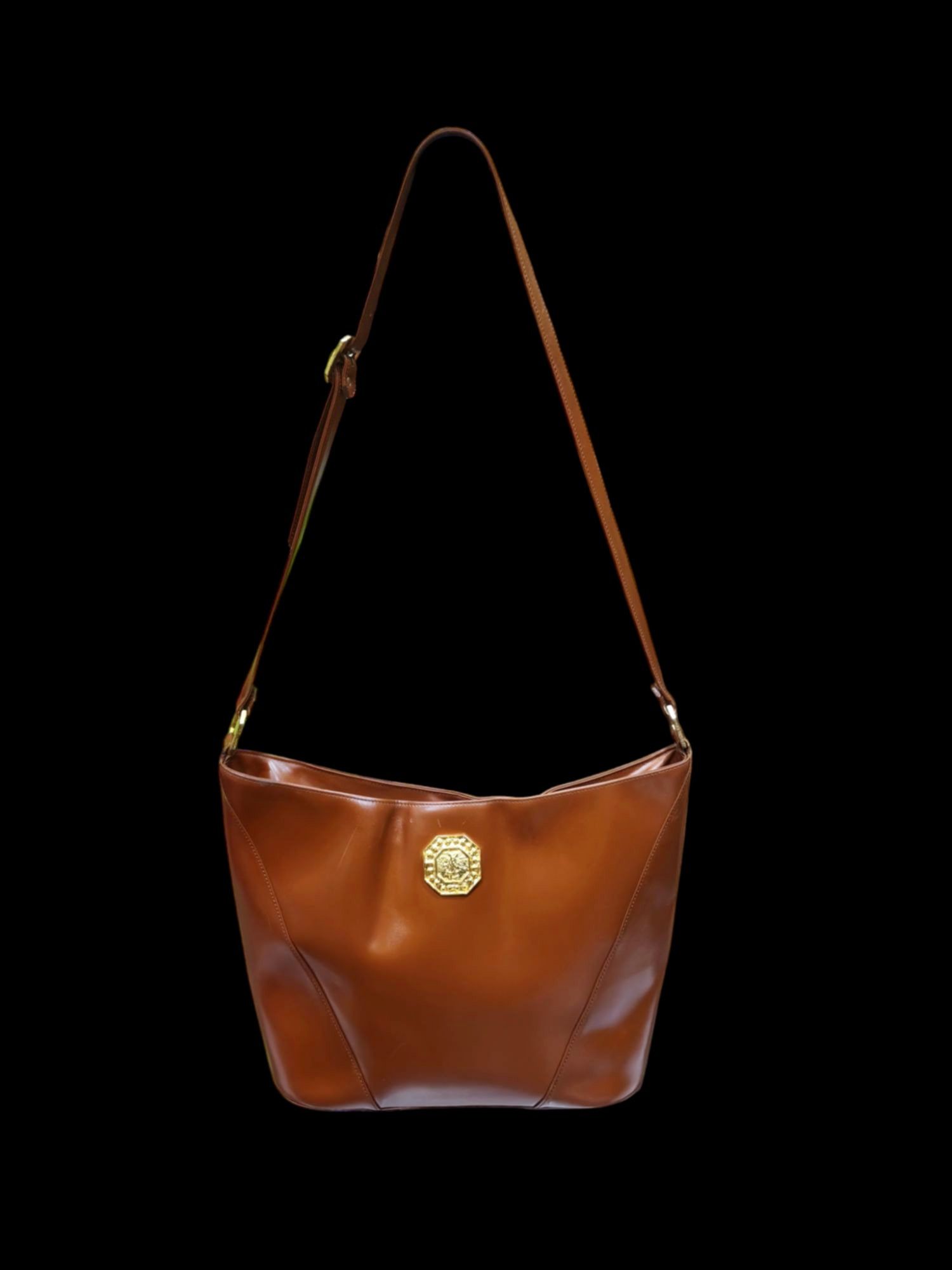 Yves Saint Laurent RARE VINTAGE YVES SAINT LAURENT GUINE LEATHER SHOULDER BAG Size ONE SIZE - 1 Thumbnail