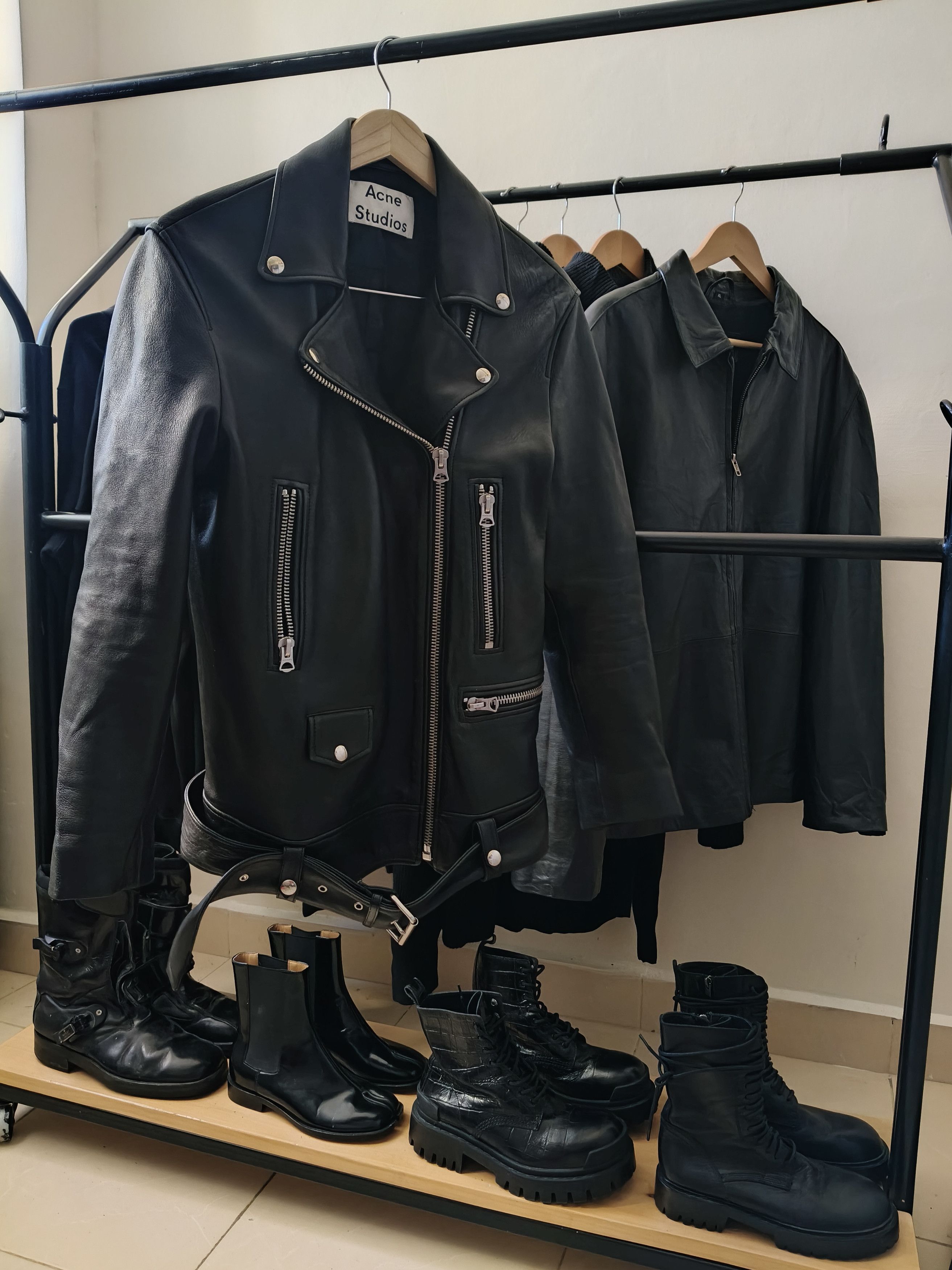 Acne Studios 🕷️💥 Acne studio leather jackets Size US XL / EU 56 / 4 - 8 Thumbnail
