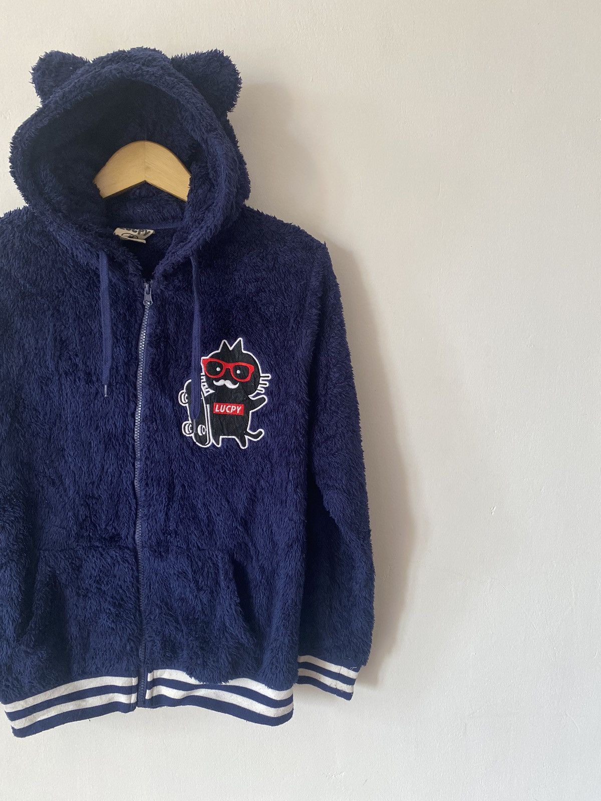 If Six Was Nine × Japanese Brand Japanese Lucpy Disigner Fleece Hooded Size US M / EU 48-50 / 2 - 4 Thumbnail