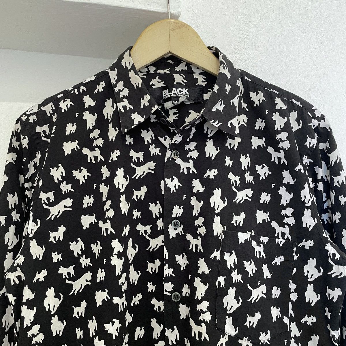 Comme des Garcons Comme des Garcons Black Ls shirt Size US M / EU 48-50 / 2 - 2 Thumbnail