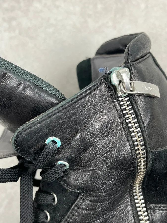 Vintage Cesare Paciotti Black Leather Zip Ankle Boots Size US 8 / IT 38 - 11 Thumbnail