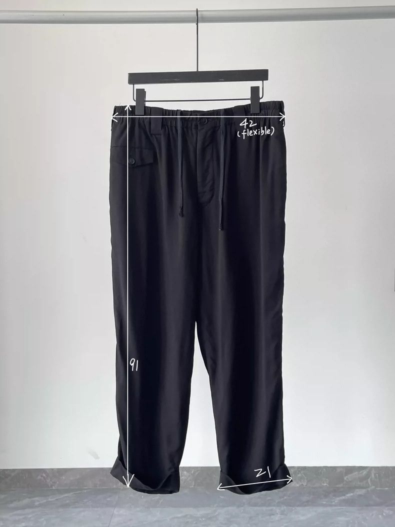 Yohji Yamamoto Yohji Yamamoto size 2 16 aw pocket drawstring trousers 250 Size US 28 / EU 44 - 1 Thumbnail