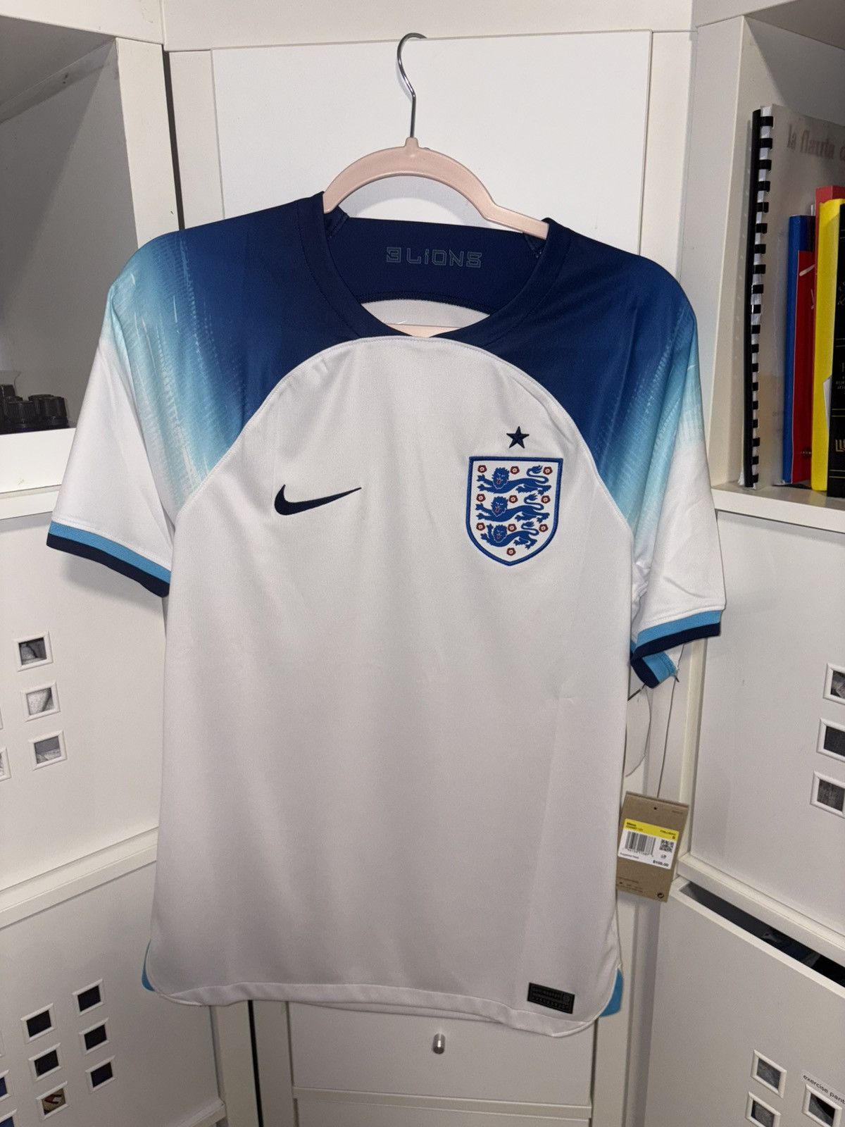 Nike Nike England National Team Jersey Soccer (SMALL) [Brand New] Size US S / EU 44-46 / 1 - 1 Thumbnail