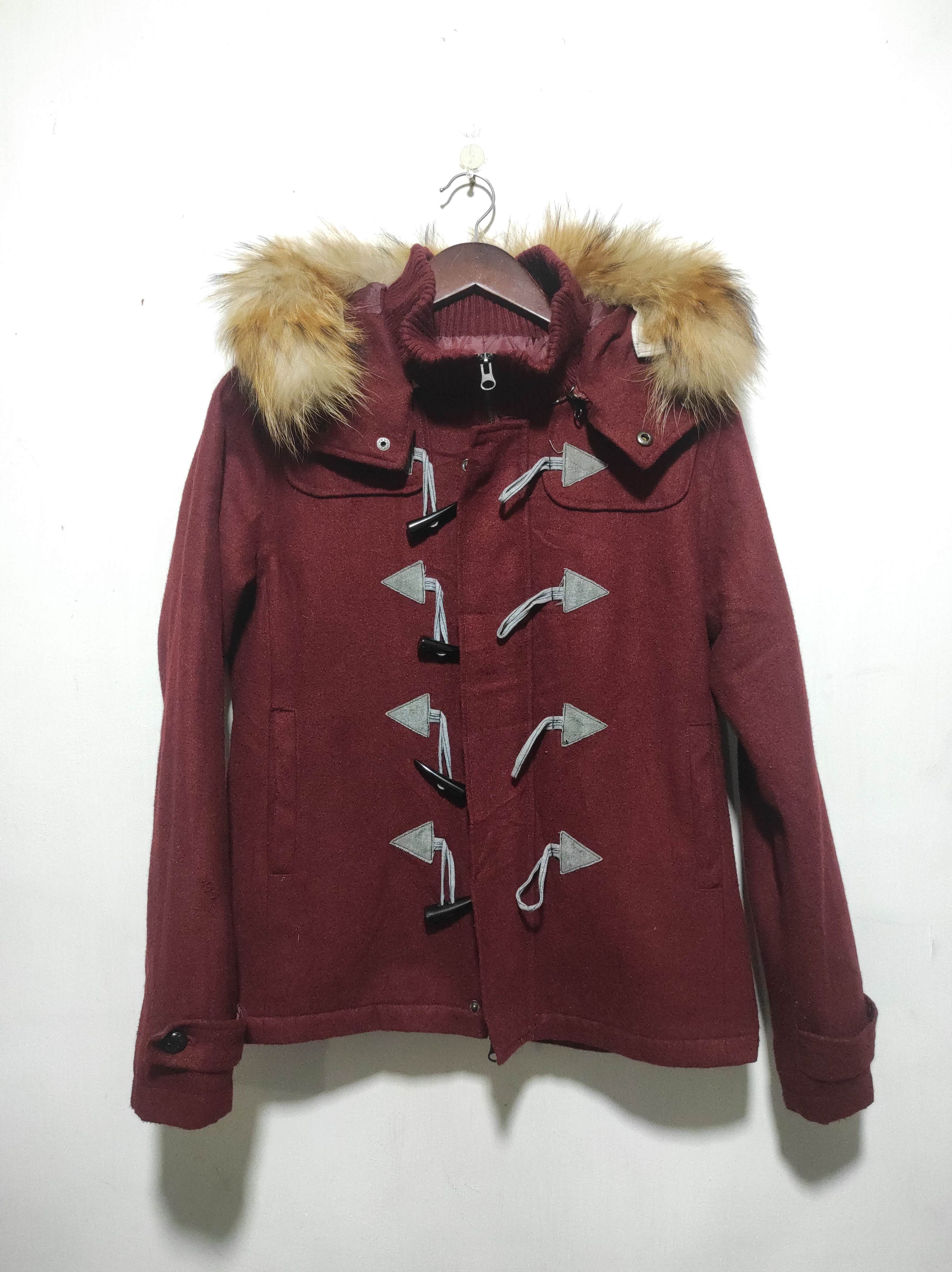 291295=Homme 291295 LABO double zip fur hoodie Duffle ifsix LGB style Size US M / EU 48-50 / 2 - 14 Thumbnail
