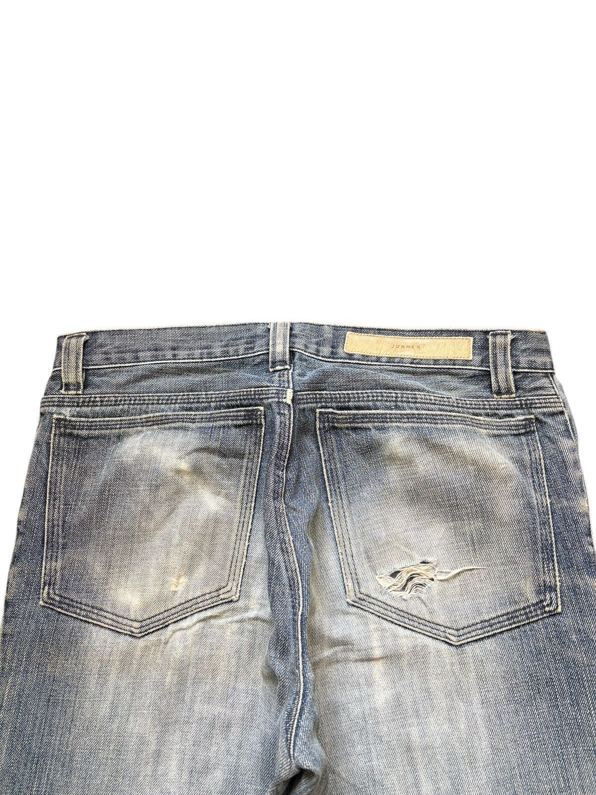 Uniqlo Vintage Japanese Brand Faded Wash Distressed Jeans Size US 30 / EU 46 - 4 Thumbnail
