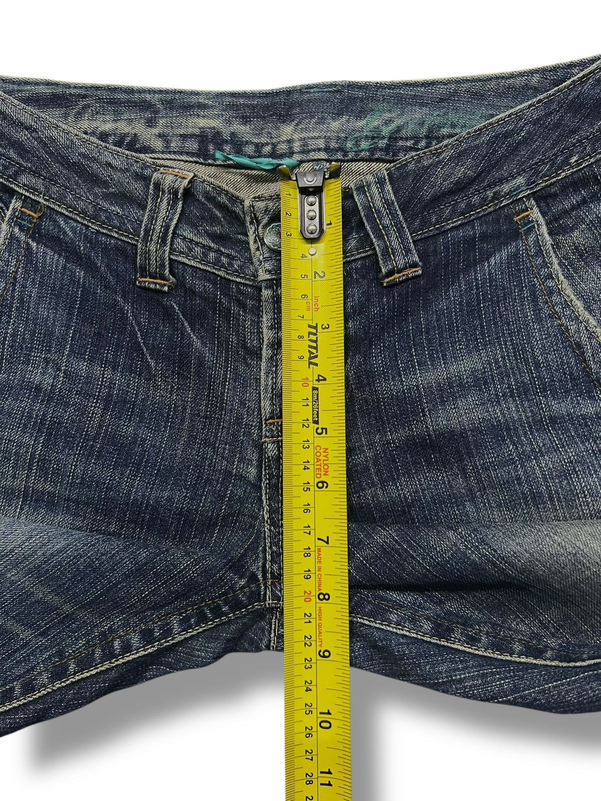 Big John Bell Bottom Vintage 00s Big John Japan - Faded Wash Jeans Size 29" - 14 Thumbnail