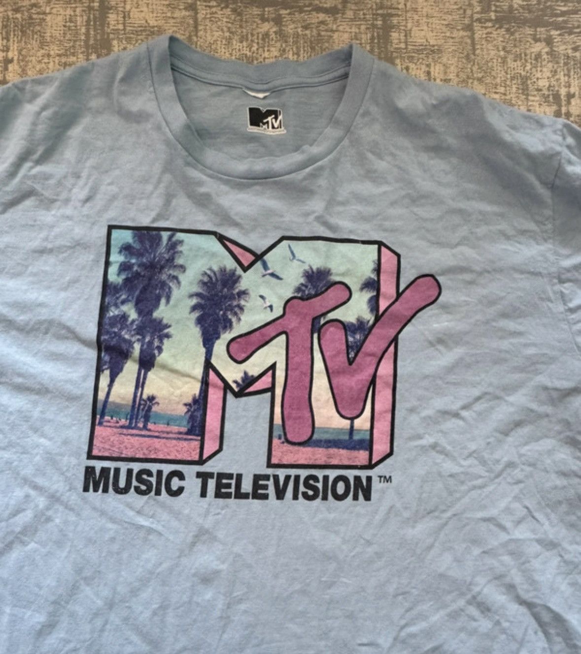 Mtv × Vintage MTV music television to series big logo tee Size US XL / EU 56 / 4 - 2 Thumbnail