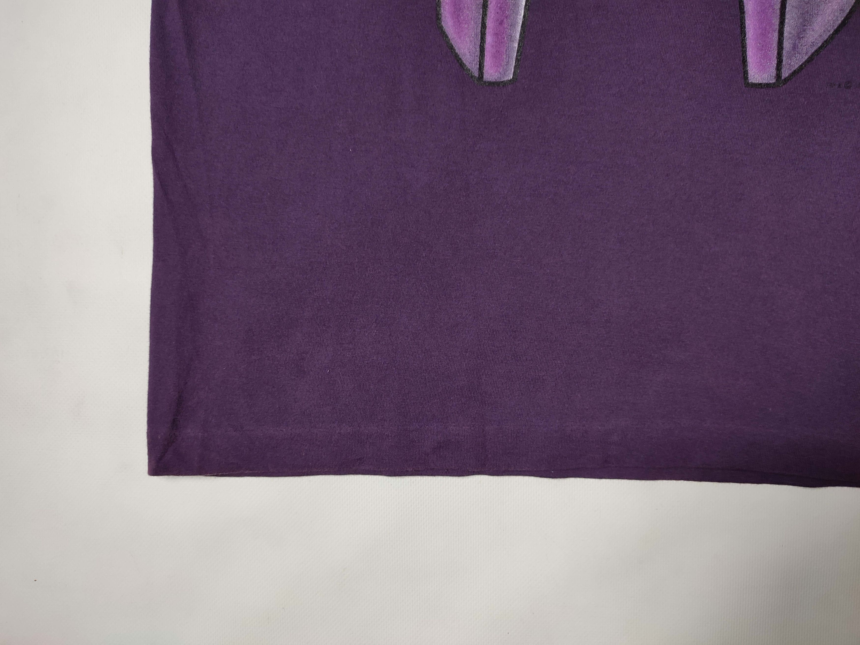 Vintage Vintage Looney Tunes Marvin the Martian Purple Big Logo Tee Size US M / EU 48-50 / 2 - 6 Thumbnail