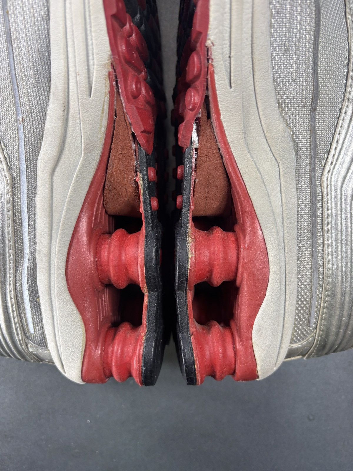 Nike 2002 Nike Shox D Running Shoes 2000s Vintage Nike Rare Y2K Size US 8.5 / IT 38.5 - 19 Thumbnail