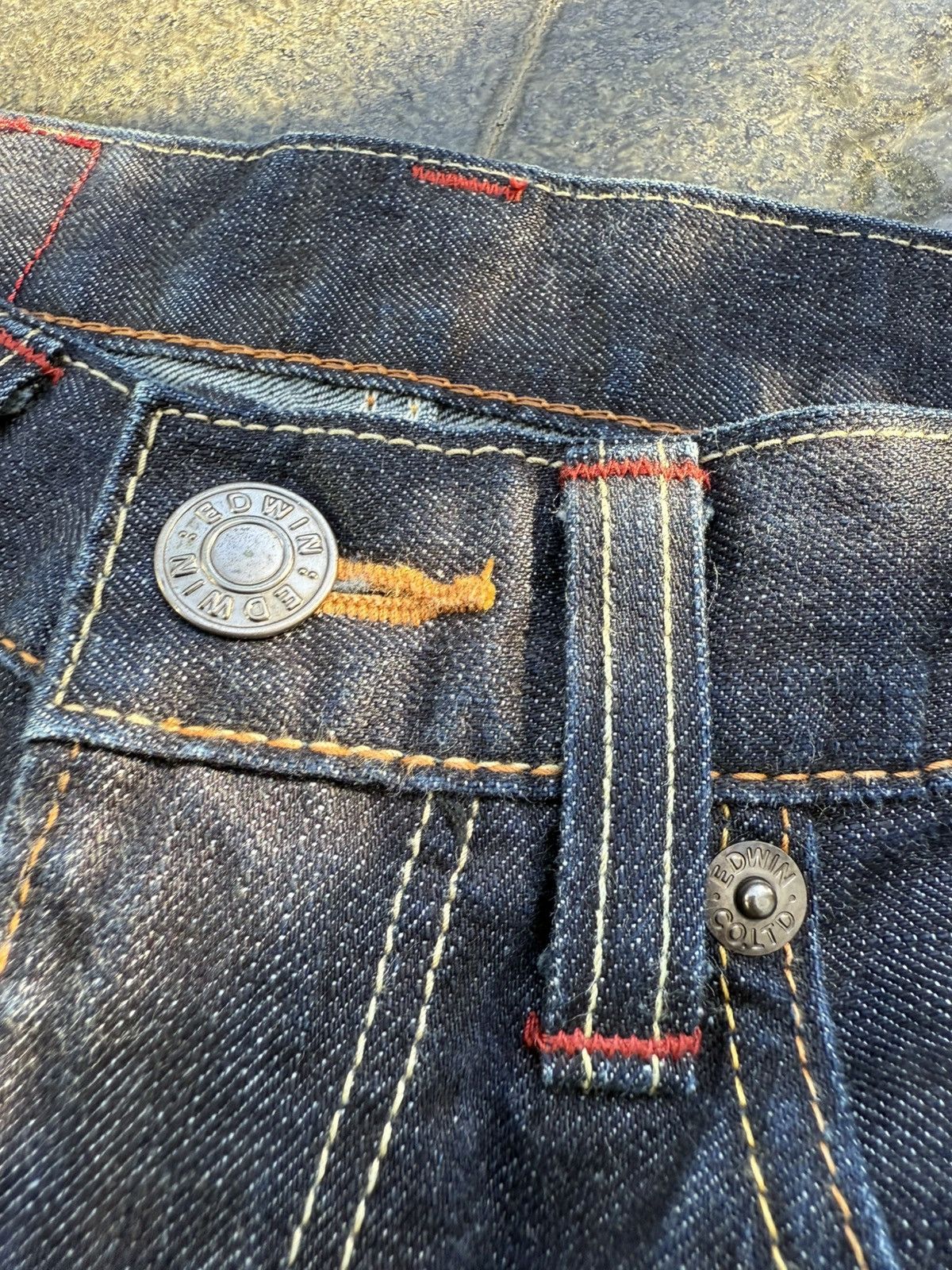 Edwin 90’s EDWIN 512 RARE POCKET LOGO RETRO VINTAGE Y2K PANTS Size US 30 / EU 46 - 7 Thumbnail