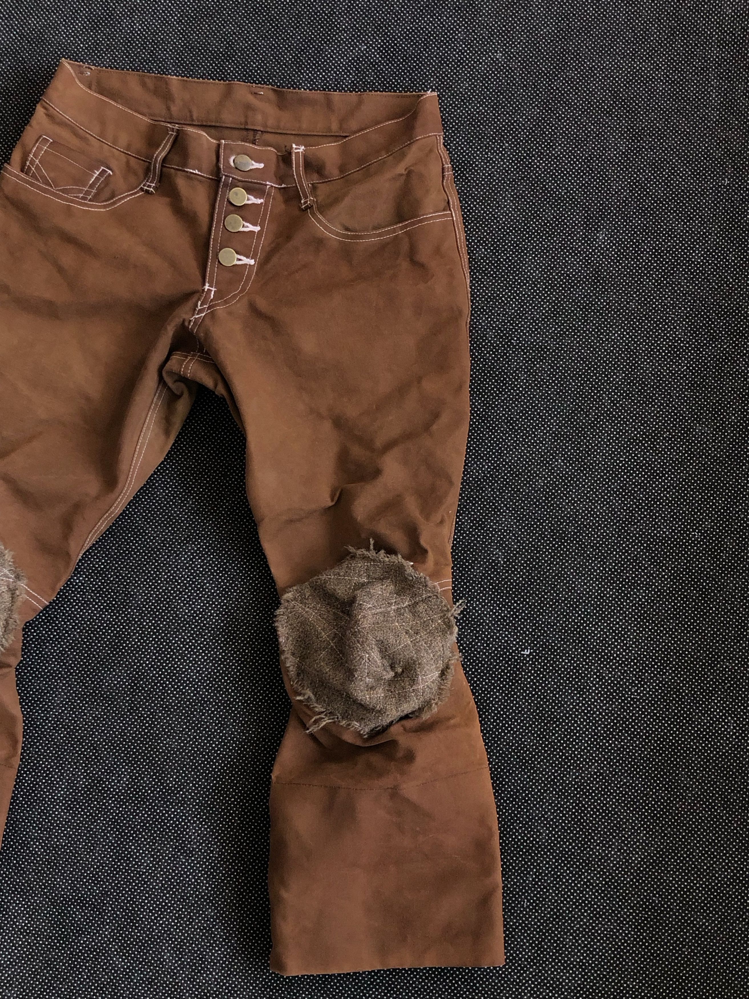 Christopher Nemeth RARE🔥VINTAGE 90’S HARD DUCK CANVAS 3/4 PANTS Size US 30 / EU 46 - 3 Thumbnail
