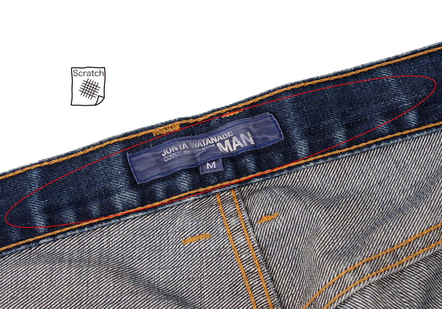 Junya Watanabe Indigo Denim Half Pants in Size M Size US 36 / EU 52 - 6 Thumbnail